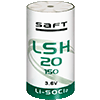 Saft LSH 20 150 3.6V D Lithium Thionyl Chloride Battery
